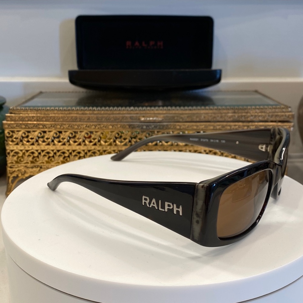 Ralph Lauren Sunglasses - Frames EUC, Lenses very minorly flawed VGUC Black/Grey